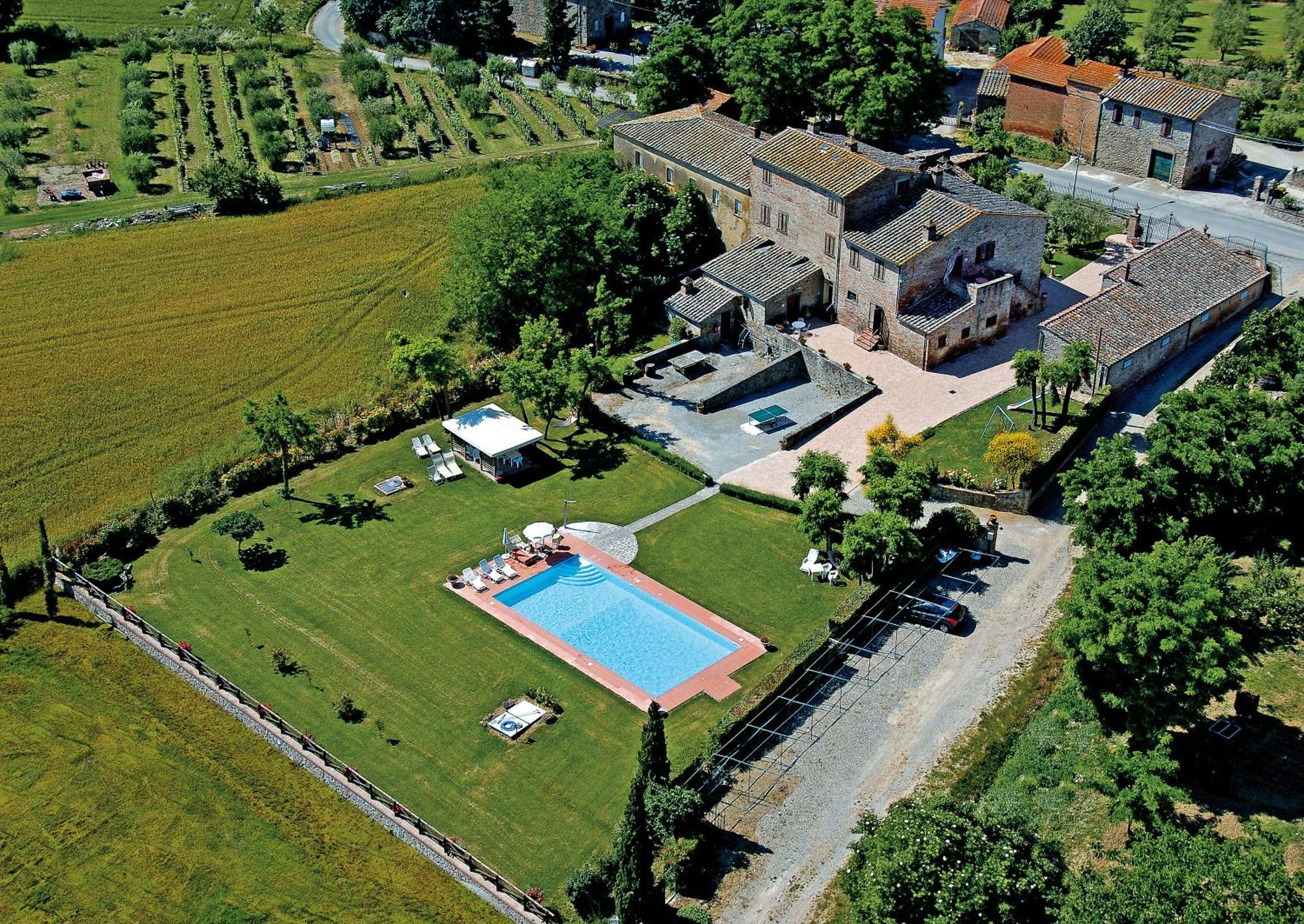 Fattoria Le Giare Agriturismo Villa Cortona Exteriör bild